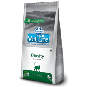 VET LIFE CAT OBESITY sausā kaķu barība Svara kontrole 10kg